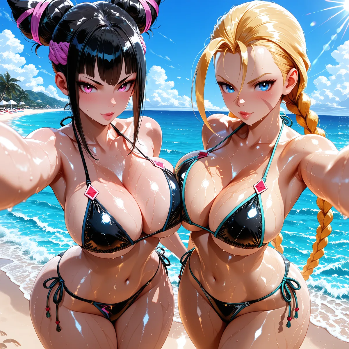 Juri X Cammy - Street Fighter