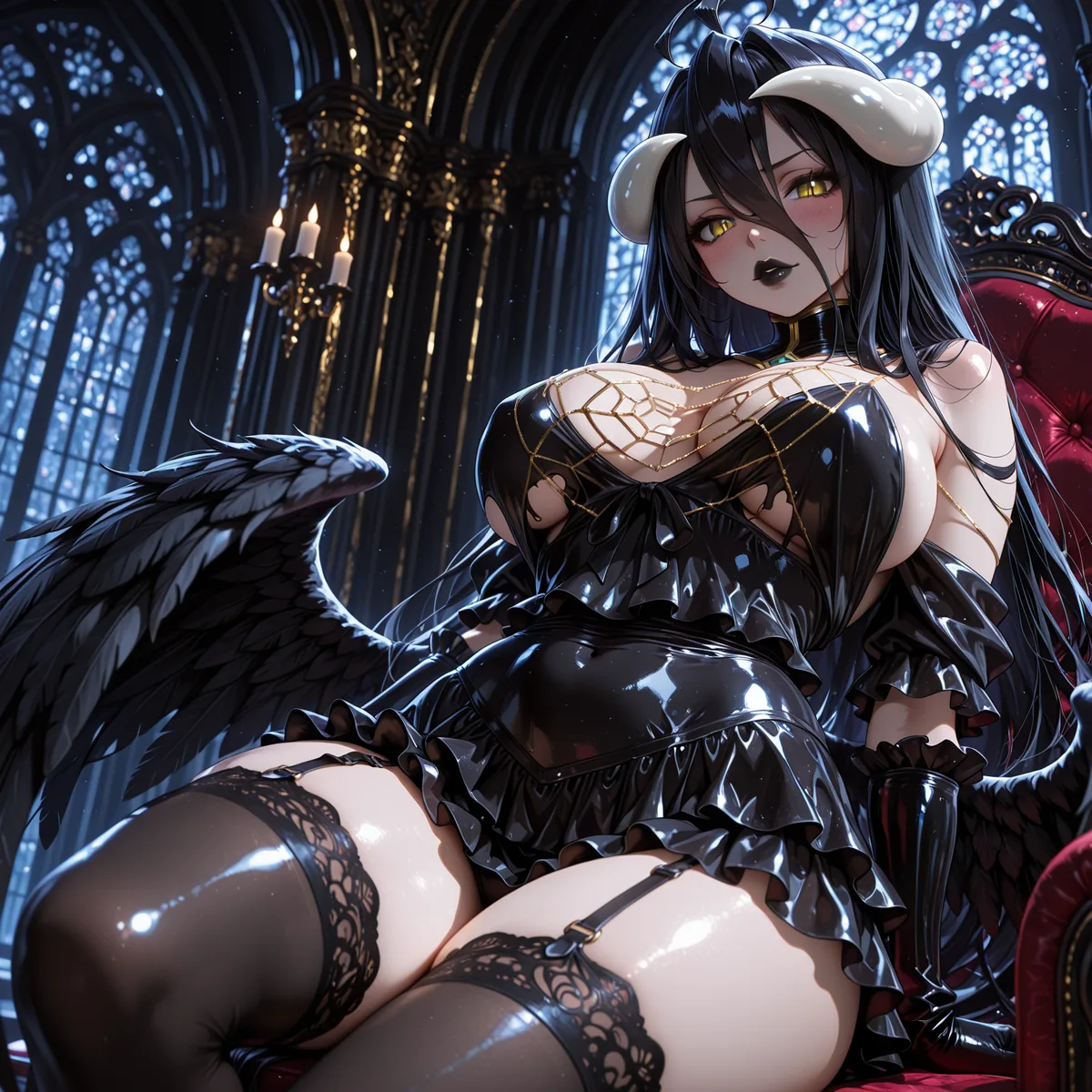 Goth Albedo - Overlord Video