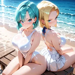 Android 18 X Bulma - Dragon Ball