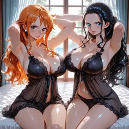 Nami X Robin The One Piece