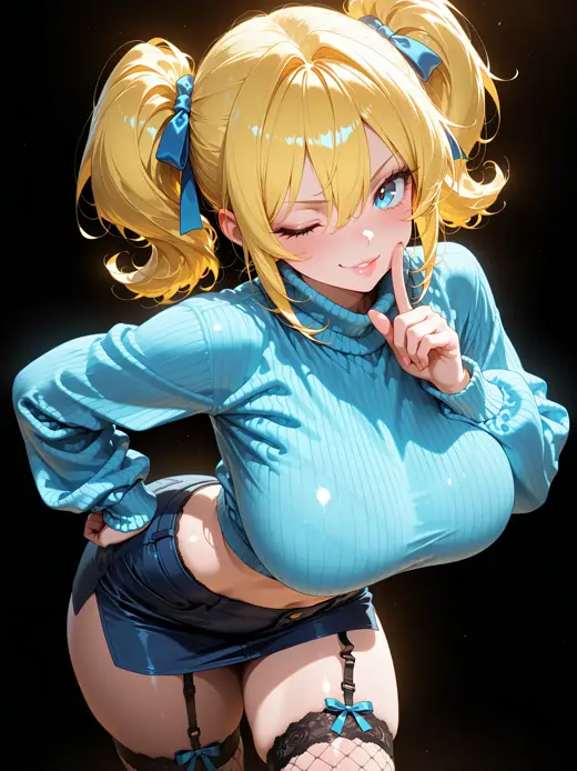 Bubbles from The Powerpuff Girls public ZBaiArt character art preview