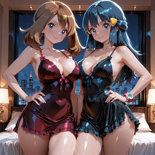 Dawn X May - Pokemon from Pokemon public ZBaiArt character art preview