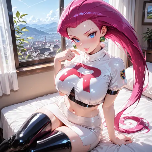 Jessie Pokemon from Pokemon public ZBaiArt character art preview