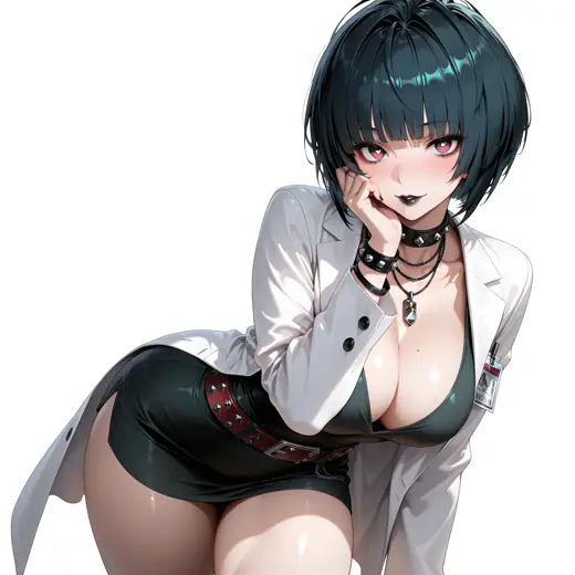 Tae Takemi from Persona 5 public ZBaiArt character art preview