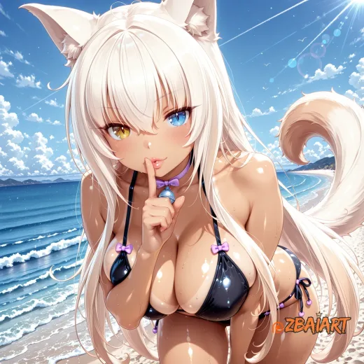 Coconut Video from Nekopara public ZBaiArt character art preview