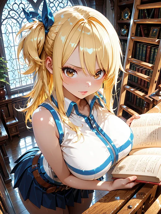 Lucy Fairy Tail Video from Fairy Tail public ZBaiArt character art preview